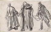 MENZEL von Adolph Entwurf Zum "zerbrochenen Krug" MENZEL von Adolph Entwurf Zum "zerbrochenen Krug"