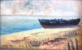 MERLET Jean Francois Louis Épave Échouée Au Cap-ferret MERLET Jean Francois Louis Épave Échouée Au Cap-ferret