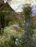 MERRITT Anna Massey Lea A Garden In Spring MERRITT Anna Massey Lea A Garden In Spring