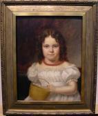 METCALF Eliab Portrait Of Julia Metcalf, 1824 And Portrait Of James, John T. Andwilliam H. Metcalf: A Double-sided Work METCALF Eliab Portrait Of Julia Metcalf, 1824 And Portrait Of James, John T. Andwilliam H. Metcalf: A Double-sided Work