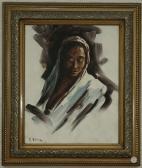 METIVIER C. Portrait Of A Woman METIVIER C. Portrait Of A Woman