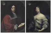 METRANO CARLO Ritratto Del Conte E Senatore Giacomo Luigi Occelli E Di Sua Moglie La Contessa Eleonora Piossasco Occelli METRANO CARLO Ritratto Del Conte E Senatore Giacomo Luigi Occelli E Di Sua Moglie La Contessa Eleonora Piossasco Occelli
