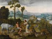 METSYS Cornelis A Landscape With Juno And Argus METSYS Cornelis A Landscape With Juno And Argus