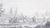 METTENLEITER Johann Jakob A Battle Sene On The Edge Of A Forest METTENLEITER Johann Jakob A Battle Sene On The Edge Of A Forest