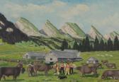 METTLER Emile Alpfahrt Auf Der Selamatt Im Toggenburg METTLER Emile Alpfahrt Auf Der Selamatt Im Toggenburg