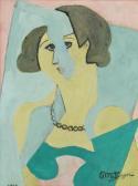 METZINGER Jean Portrait De Femme METZINGER Jean Portrait De Femme
