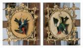 MEUCCI Michelangelo Paire De Trophées D'oiseaux, MEUCCI Michelangelo Paire De Trophées D'oiseaux,