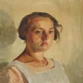 MEYER Carl Vilhelm Portait Of The Artist's Daughter MEYER Carl Vilhelm Portait Of The Artist's Daughter