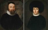 Meyer Hans Kaspar Portraits Des Ehepaares Johann Rudolf Wettstein Und Seiner Frau Margaretha Wettstein-zaeslin Meyer Hans Kaspar Portraits Des Ehepaares Johann Rudolf Wettstein Und Seiner Frau Margaretha Wettstein-zaeslin