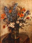 MEYER Hans Rudolph Blumenstillleben Blumenstrauß Aus Margeriten MEYER Hans Rudolph Blumenstillleben Blumenstrauß Aus Margeriten
