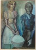 MEYER VERENA Two Women & A Pottery Vase MEYER VERENA Two Women & A Pottery Vase
