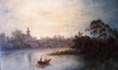 MEYERHOPF J Far Eastern River Scene MEYERHOPF J Far Eastern River Scene