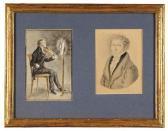 MEZGER CAROLINE Bildnisse Johann Conrad Und Johann Jakob Mezger MEZGER CAROLINE Bildnisse Johann Conrad Und Johann Jakob Mezger