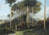 MIALHE Pierre Toussaint F. Countryside Scene, Cuba MIALHE Pierre Toussaint F. Countryside Scene, Cuba