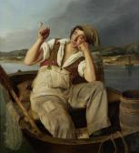 MICHAELSON Meyer A Fisherman Smoking MICHAELSON Meyer A Fisherman Smoking