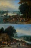 MICHAU Theobald Féte Villageoise Prés De La Riviére MICHAU Theobald Féte Villageoise Prés De La Riviére