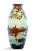 MICHEL J. Vase De Forme Ovoïde MICHEL J. Vase De Forme Ovoïde