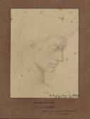 MICHELANGELO Lodovico Buonarroti Simoni Porträt Eines Ideal-kopfes MICHELANGELO Lodovico Buonarroti Simoni Porträt Eines Ideal-kopfes