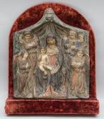 MICHELE DA FIRENZE Madonna In Trono Tra Quattro Angeli MICHELE DA FIRENZE Madonna In Trono Tra Quattro Angeli