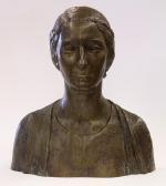 MICHELET Firmin Bust Of Wallis Simpson MICHELET Firmin Bust Of Wallis Simpson