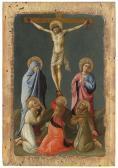 MICHELINO di Domenico Cristo In Croce Con La Madonna E I Santi Giovanni Evangelista MICHELINO di Domenico Cristo In Croce Con La Madonna E I Santi Giovanni Evangelista