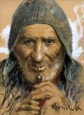 MICHETTI Francesco Paolo The Pipe Player MICHETTI Francesco Paolo The Pipe Player