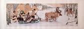 MIDDERIGH J J Indians In The Snow Smith & Fine Art Publishing MIDDERIGH J J Indians In The Snow Smith & Fine Art Publishing