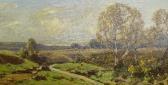 MIDGLEY J.T. Rural Landscape With Cows MIDGLEY J.T. Rural Landscape With Cows