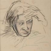MIERZEJEWSKI Jacek Portret Matki (teodozji Z Mizgalskich), Ok. 1906 -1907 MIERZEJEWSKI Jacek Portret Matki (teodozji Z Mizgalskich), Ok. 1906 -1907