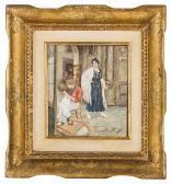 MIGLIARO Vincenzo Figure Nel Porticato A Napoli MIGLIARO Vincenzo Figure Nel Porticato A Napoli
