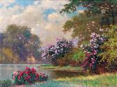 Mihály Tordai Székely Blossoming Riverside Mihály Tordai Székely Blossoming Riverside