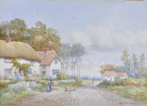 Rural Village Scene