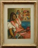 MILSK Mark Young Woman With Dolls MILSK Mark Young Woman With Dolls