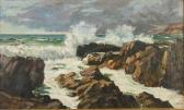 MINTON H.A. On The Coast Near Marazion MINTON H.A. On The Coast Near Marazion