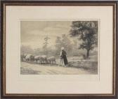 MINTON Roger Tending Sheep MINTON Roger Tending Sheep