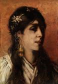 MIOLA Camillo Bildnis Eines Südländischen Mädchens MIOLA Camillo Bildnis Eines Südländischen Mädchens