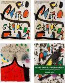 Miró Joan Vier Bände Des Werkverzeichnisses Mit Original Miró Joan Vier Bände Des Werkverzeichnisses Mit Original