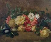 MIRABENT Y CATELL José Nature Morte Aux Fleurs MIRABENT Y CATELL José Nature Morte Aux Fleurs