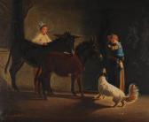 MIRABILE A. Contadini Con Asini E Cane MIRABILE A. Contadini Con Asini E Cane