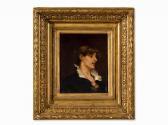 MIRALLES Y GALUP Francisco Woman With Flowers MIRALLES Y GALUP Francisco Woman With Flowers