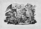MIRE le Noel Jules Le Mire, Noël: Die Allegorie Der Malerei Und Fama MIRE le Noel Jules Le Mire, Noël: Die Allegorie Der Malerei Und Fama