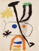 MIRO Joan Personnage Aux Étoiles MIRO Joan Personnage Aux Étoiles