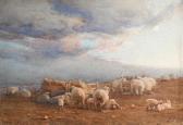 MITCHELL Ernest Gabriel Sheep In A Landscape MITCHELL Ernest Gabriel Sheep In A Landscape