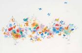 MITCHELL Janet Untitled - Spring Time Birds MITCHELL Janet Untitled - Spring Time Birds