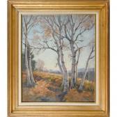 MITCHELL Thomas John Landscape With Birch Trees MITCHELL Thomas John Landscape With Birch Trees