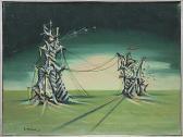 MITSUI Eiichi Japanese Surreal Ships MITSUI Eiichi Japanese Surreal Ships