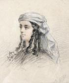 MITTONIER Anthony Portrait Oriental MITTONIER Anthony Portrait Oriental