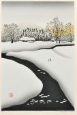 MIYAMOTO Shufu Winter Scene MIYAMOTO Shufu Winter Scene