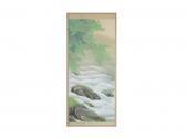 MIYATA Sizan Fishes Swimming Against Stream MIYATA Sizan Fishes Swimming Against Stream