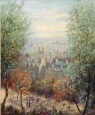 MOBERY P Paris Vue Du Square, St Pierre MOBERY P Paris Vue Du Square, St Pierre